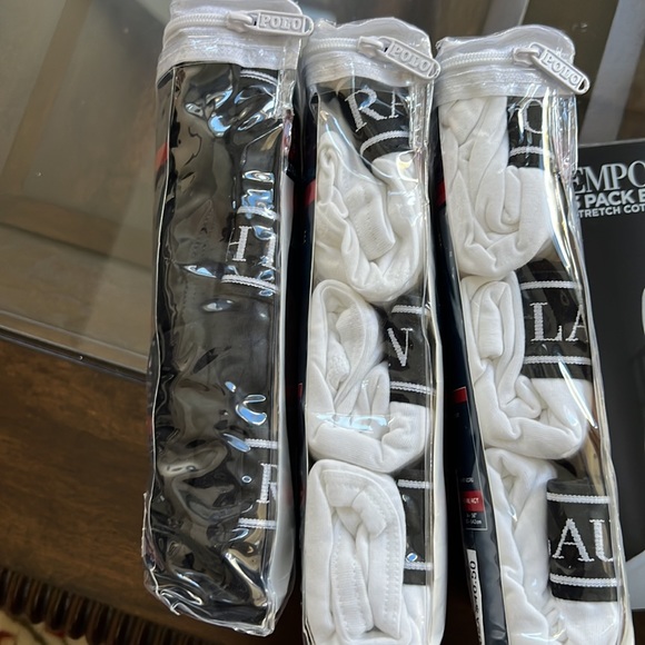 Bundle (3) POLO RALPH LAUREN STRETCH CLASSIC FIT BRIEFS. - Picture 7 of 10